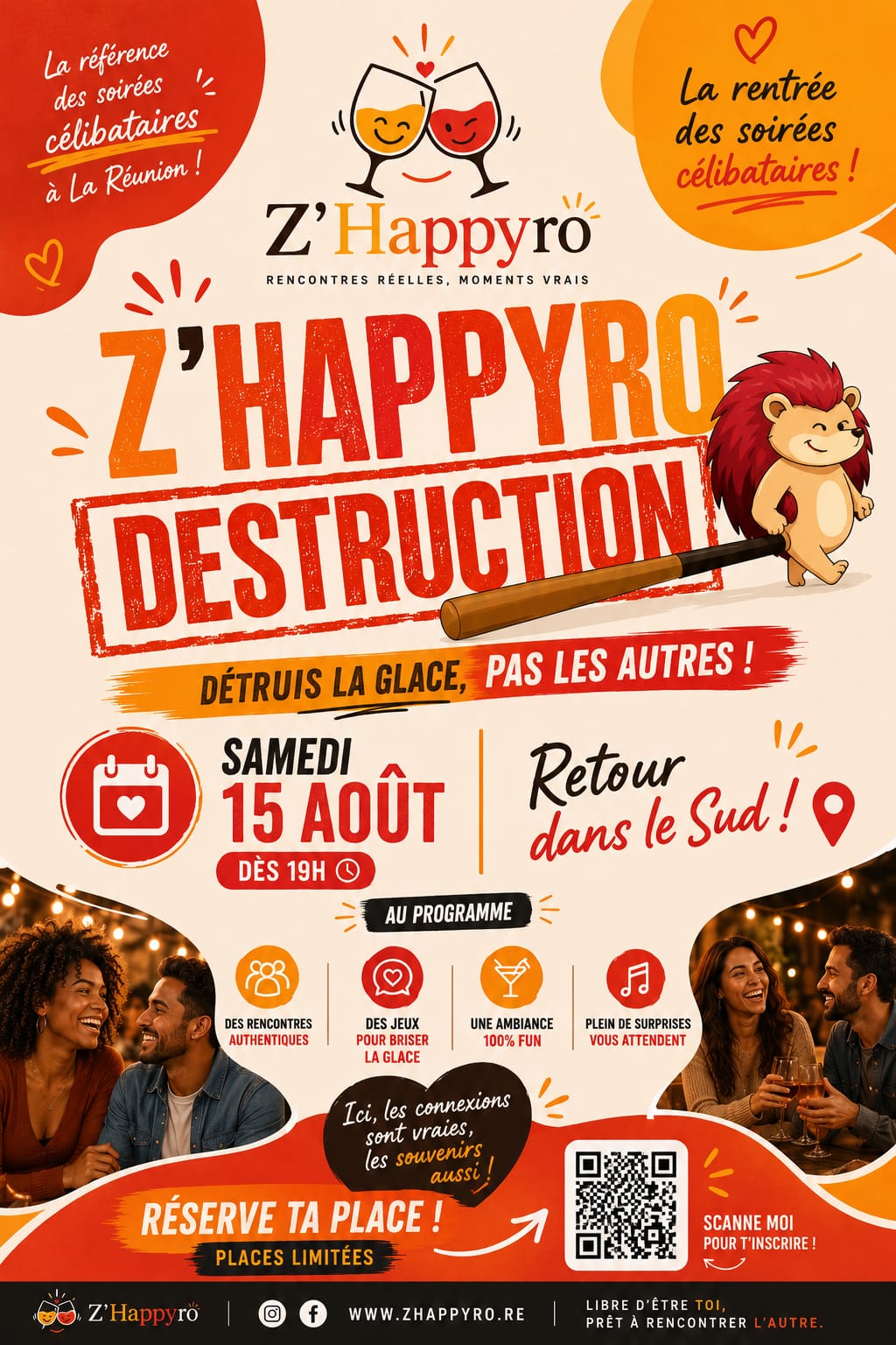 Z'Happyro rencontres chez Destruction